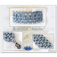 Freie Anleitung par Puca® Perlen - Armband Amelie